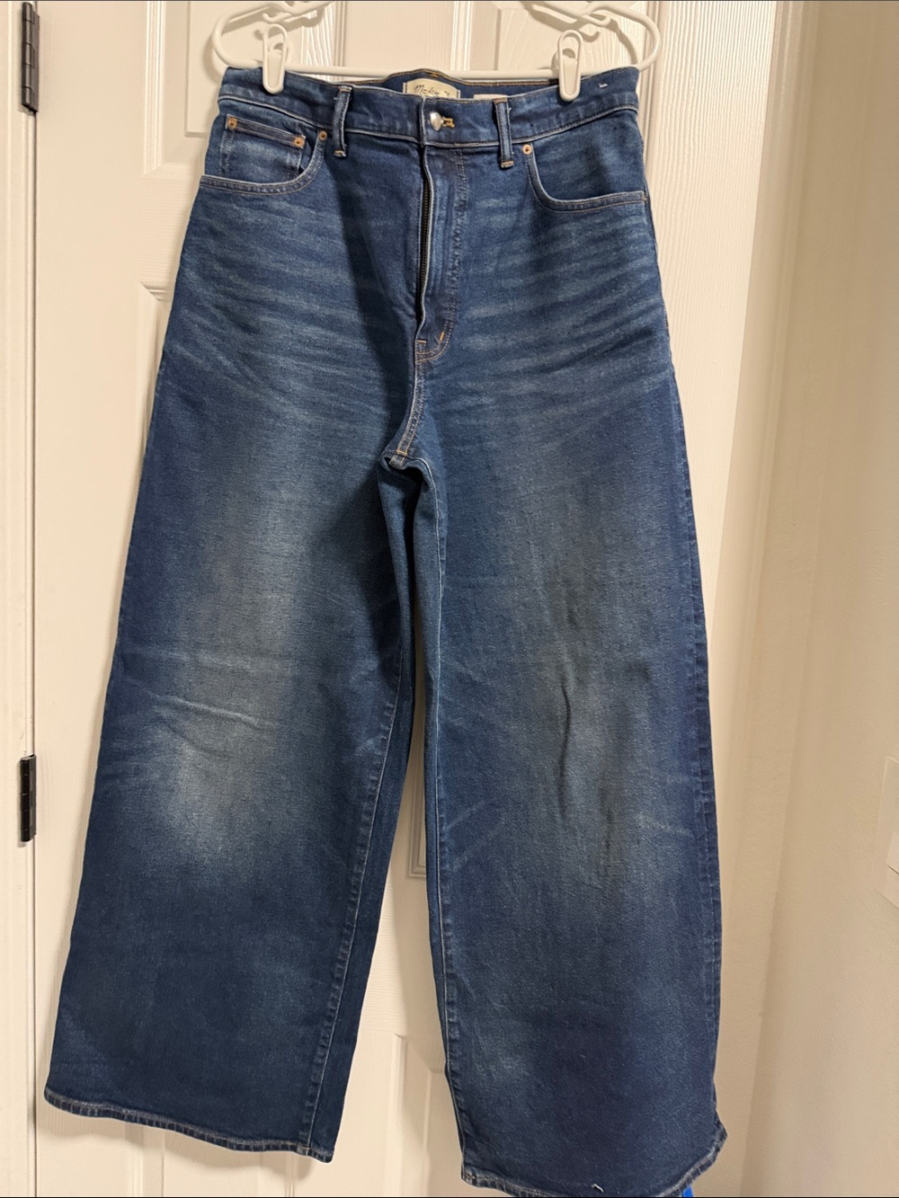 Madewell High Waisted Super Wide-Leg Jeans